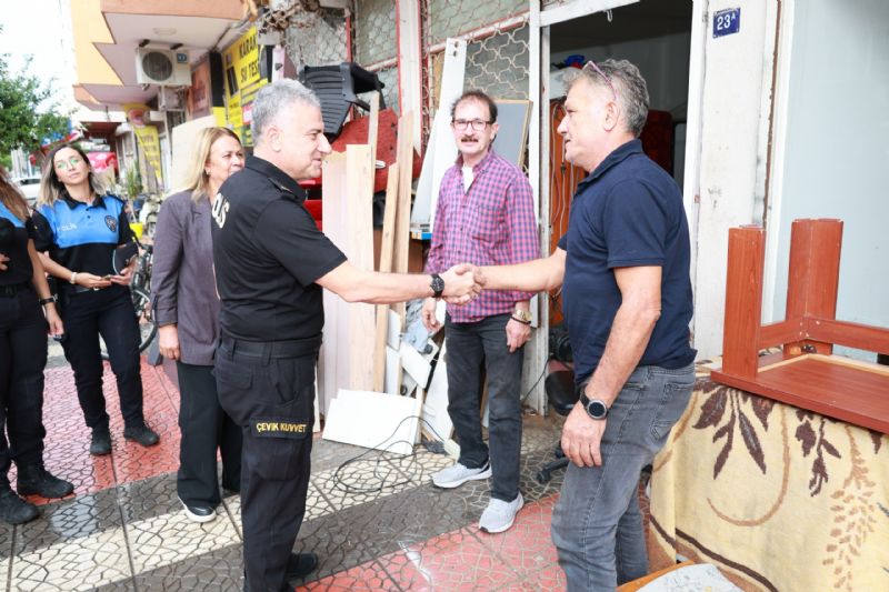 EMNİYET MÜDÜRÜ AKTAŞ, ESNAF VE VATANDAŞLARLA BİR ARAYA GELDİ