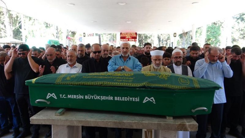 Belçika’da polis tarafından vurulduğu öne sürülen 4 çocuk babası Mersin’de defnedildi
