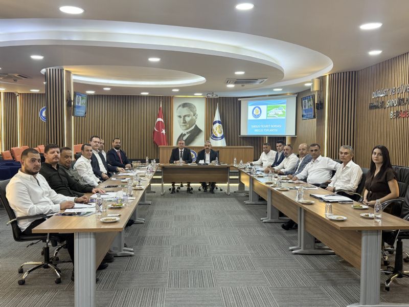 TARSUS TİCARET BORSASI’NIN YENİ YÖNETİMİ BELLİ OLDU