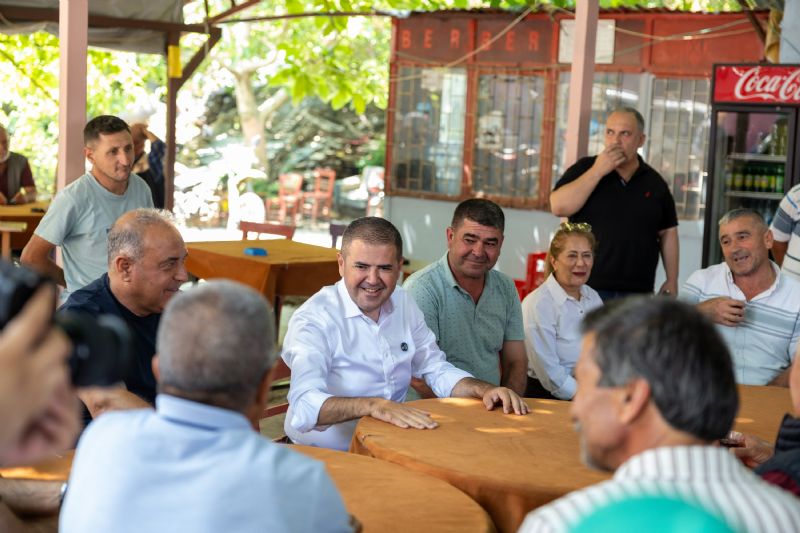 BAŞKAN TUNCER KIRSALI ADIM ADIM GEZİYOR, VATANDAŞIN SESİNİ YERİNDE DİNLİYOR