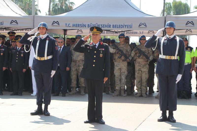 MERSİN’DE JANDARMA TEŞKİLATI’NIN 187. KURULUŞ YIL DÖNÜMÜ KUTLANDI