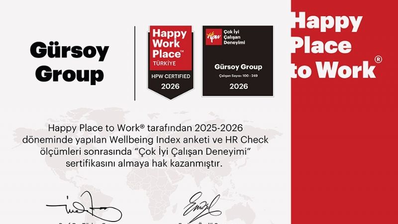 GÜRSOY GRUP’A ÇİFTE GURUR