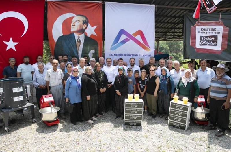 Mersin’de üreticiye çok yönlü tarım desteği